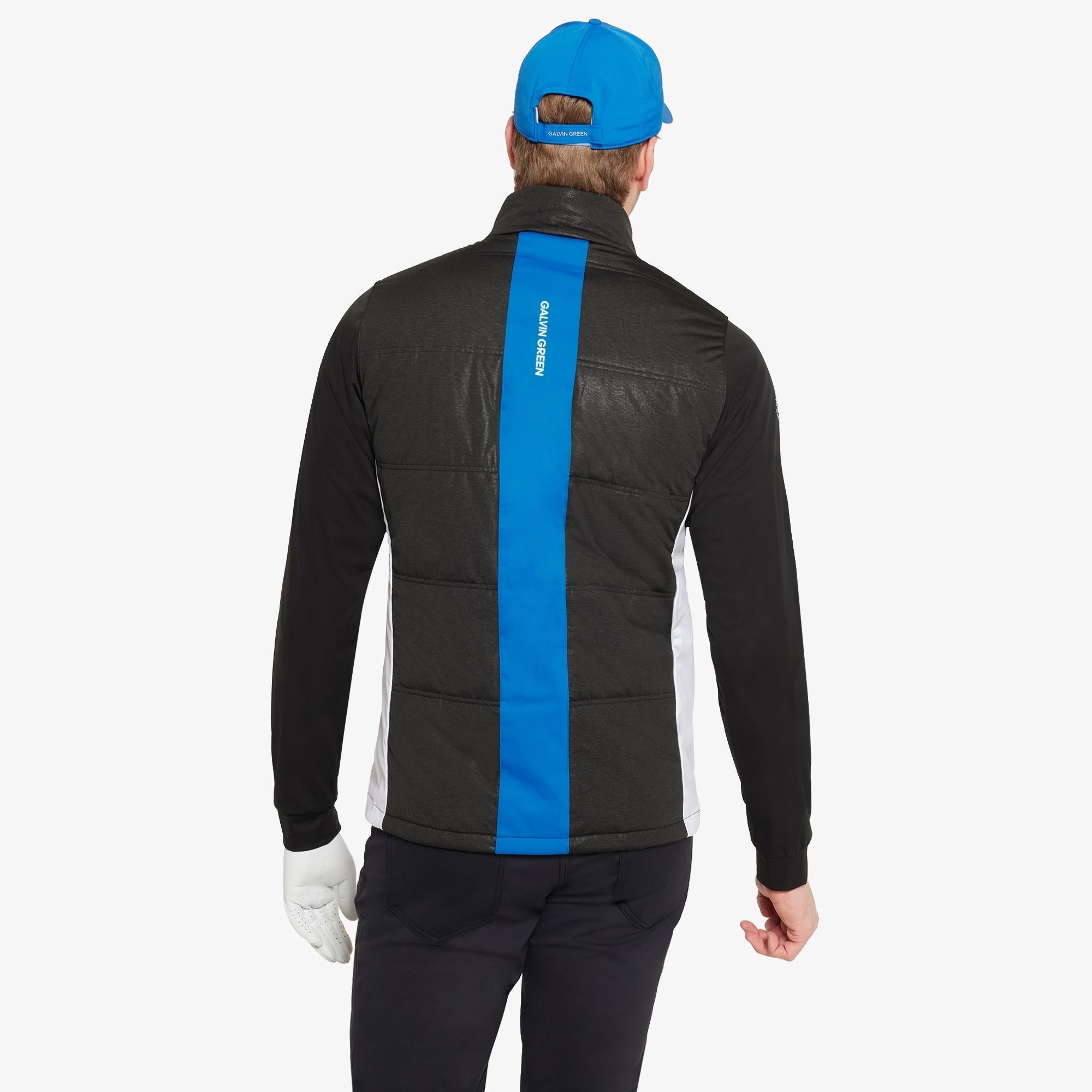 Galvin Green Lennon Interface-1 Mens Golf Windstopper Black/White/Royal Blue